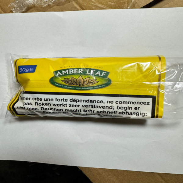 AMBER LEAF 50G/PACK(5 PACKS FREE SHIPPING) - Tobacco Product