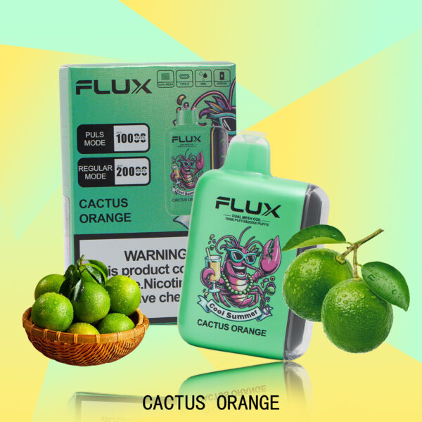 2ace2b99d276b9f479d9014baa2da5f2 FLUX CACTUS ORANGE 20000 PUFFS - Tobacco Product