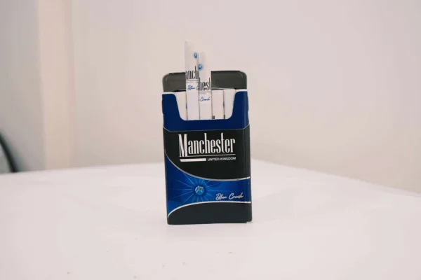 74e1af1ec89db8f61ea939f5345a1eed MANCHESTER BLUE CRUSH MENTHOL CIGARETTES - TOBACCO... - Tobacco Product