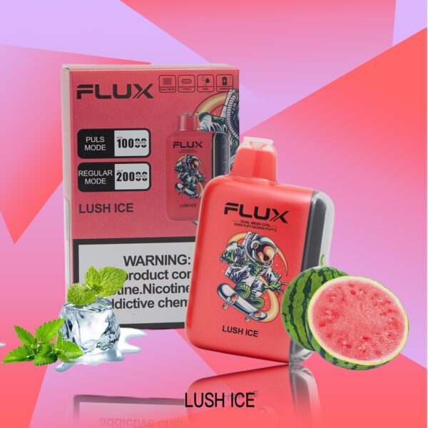 7bce9558f721a5655c41e653431b3613 FLUX LUSH ICE 20000 PUFFS - Tobacco Product
