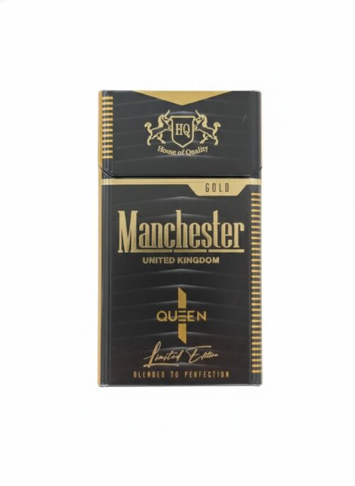 MANCHESTER QUEEN GOLD 20’S LIMITED EDITION - TOBAC... - Tobacco Product