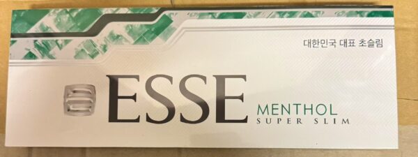 ESSE MENTHOL (MECHANICAL GREEN) SUPER SLIM - Tobacco Product
